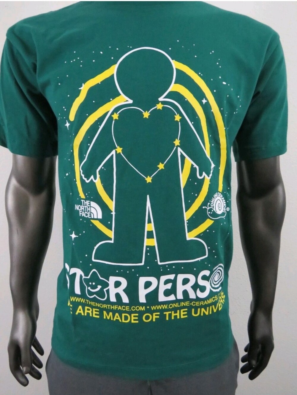Online Ceramics x The North Face TNF OC Star Person Tee Medium